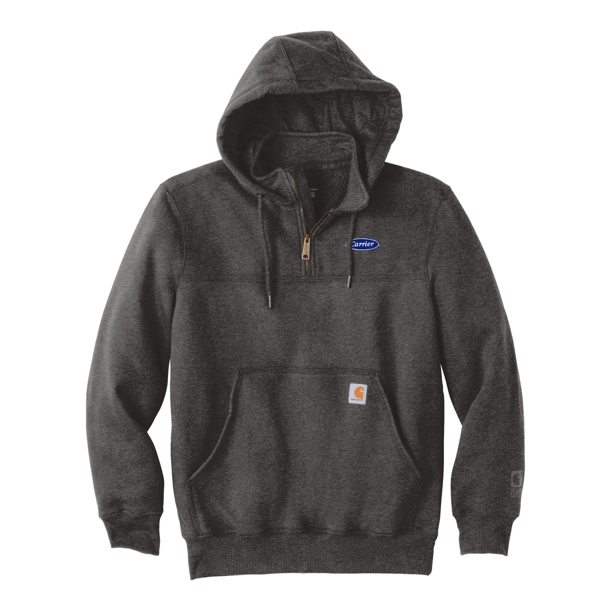 C1967 Carhartt Mens Paxton Hooded 1/4 Zip Sweatshirt