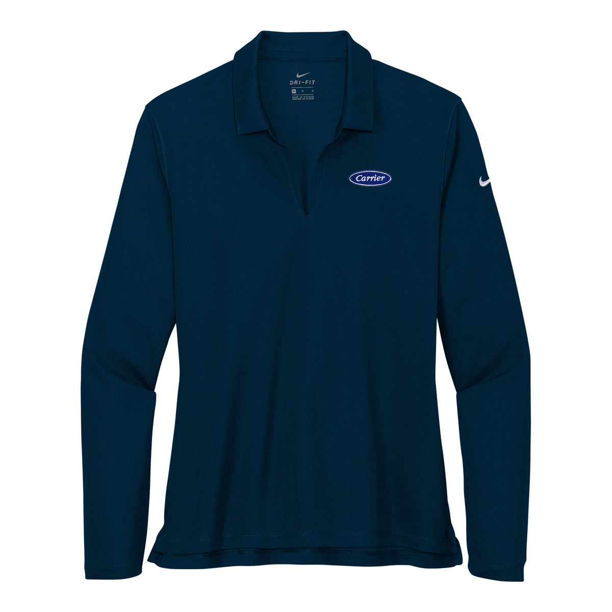 C2205W Nike Ladies Dri-Fit Micro Pique 2.0 Long Sleeve Polo