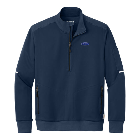 C2661M Carhartt Mens FLD & RSCU 1/2-Zip Mid-Layer
