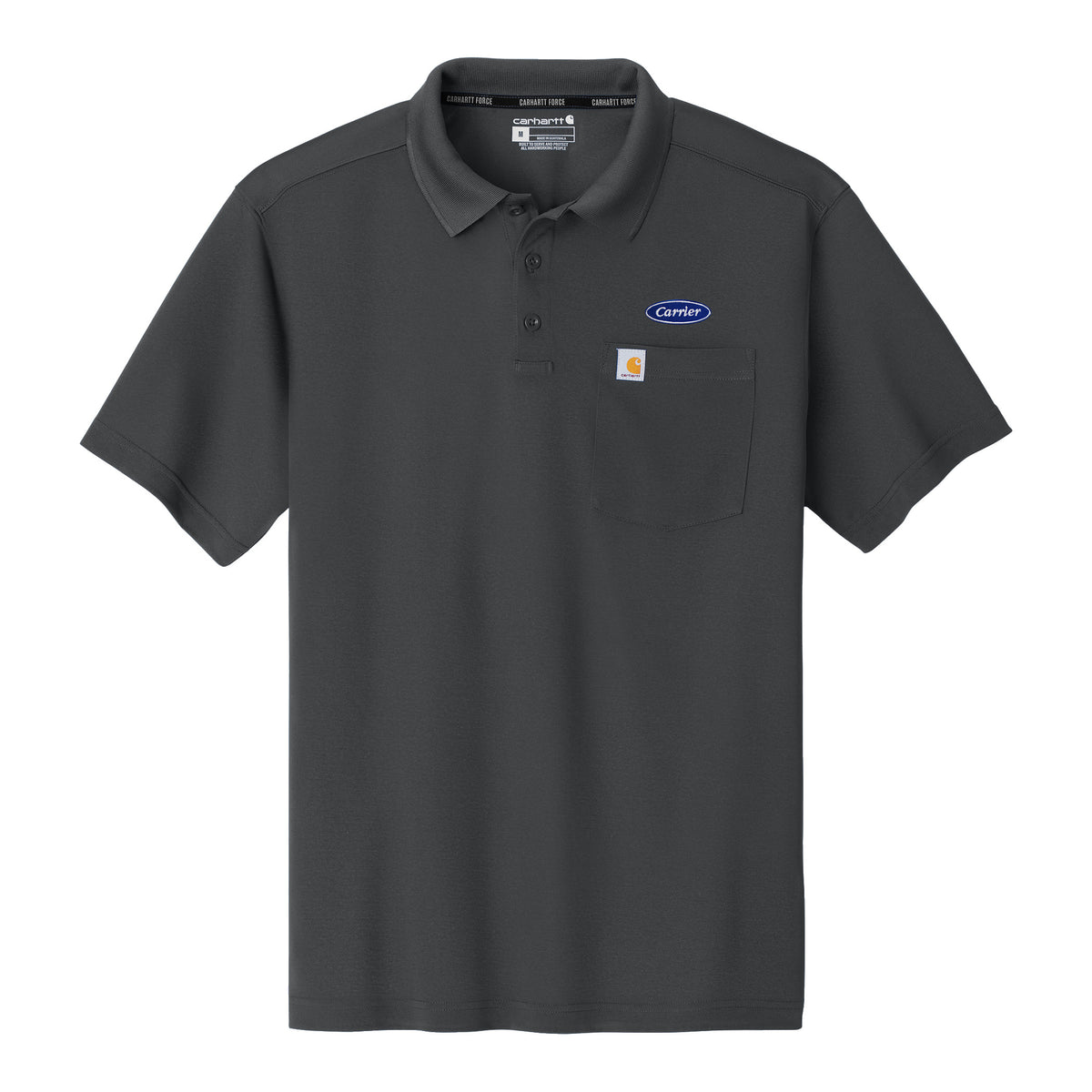 C2668 Carhartt Mens Force Snag-Resistant Pocket Polo