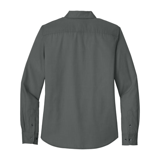 C2564W Port Authority Ladies Long Sleeve Nailhead Easy Care Shirt