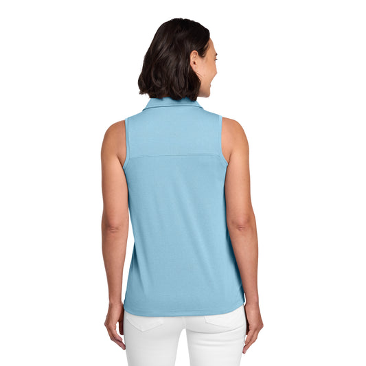 C2345 TravisMathew Ladies Coto Performance Sleeveless Polo