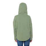 C2427 Women's Willow Scallop Hem Hoodie