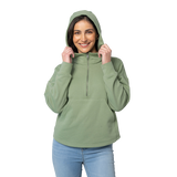 C2427 Women's Willow Scallop Hem Hoodie