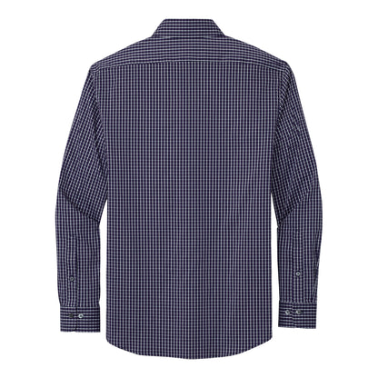 C2308 Brooks Brothers Mens Tech Stretch Patterned Shirt