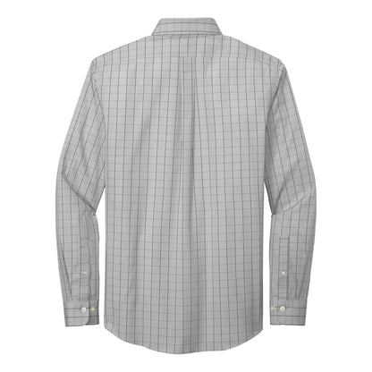 C2309 Brooks Brothers Mens Wrinkle-Free Stretch Patterned Shirt