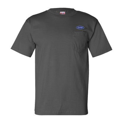 C1203 Bayside Unisex Pocket Short Sleeve Tee