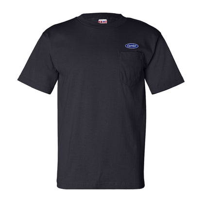 C1203 Bayside Unisex Pocket Short Sleeve Tee