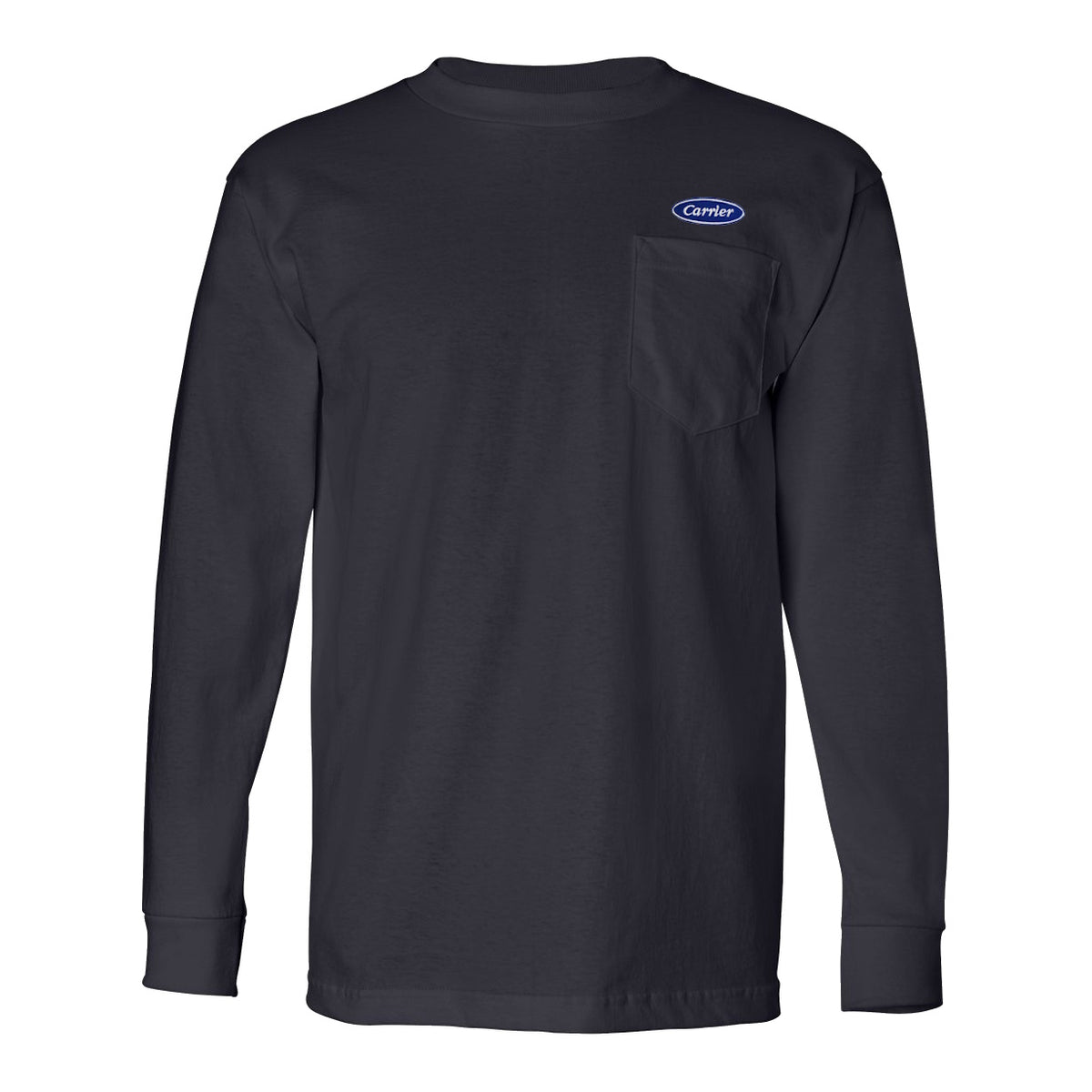 C1204 Bayside Unisex Pocket Long Sleeve Tee
