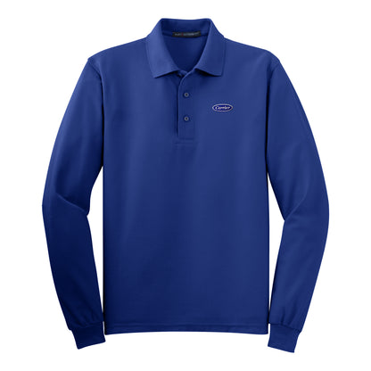 C1308MLS Port Authority Mens Silk Touch Long Sleeve Polo