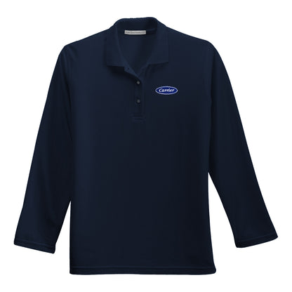 C1308WLS Port Authority Ladies Silk Touch Long Sleeve Polo