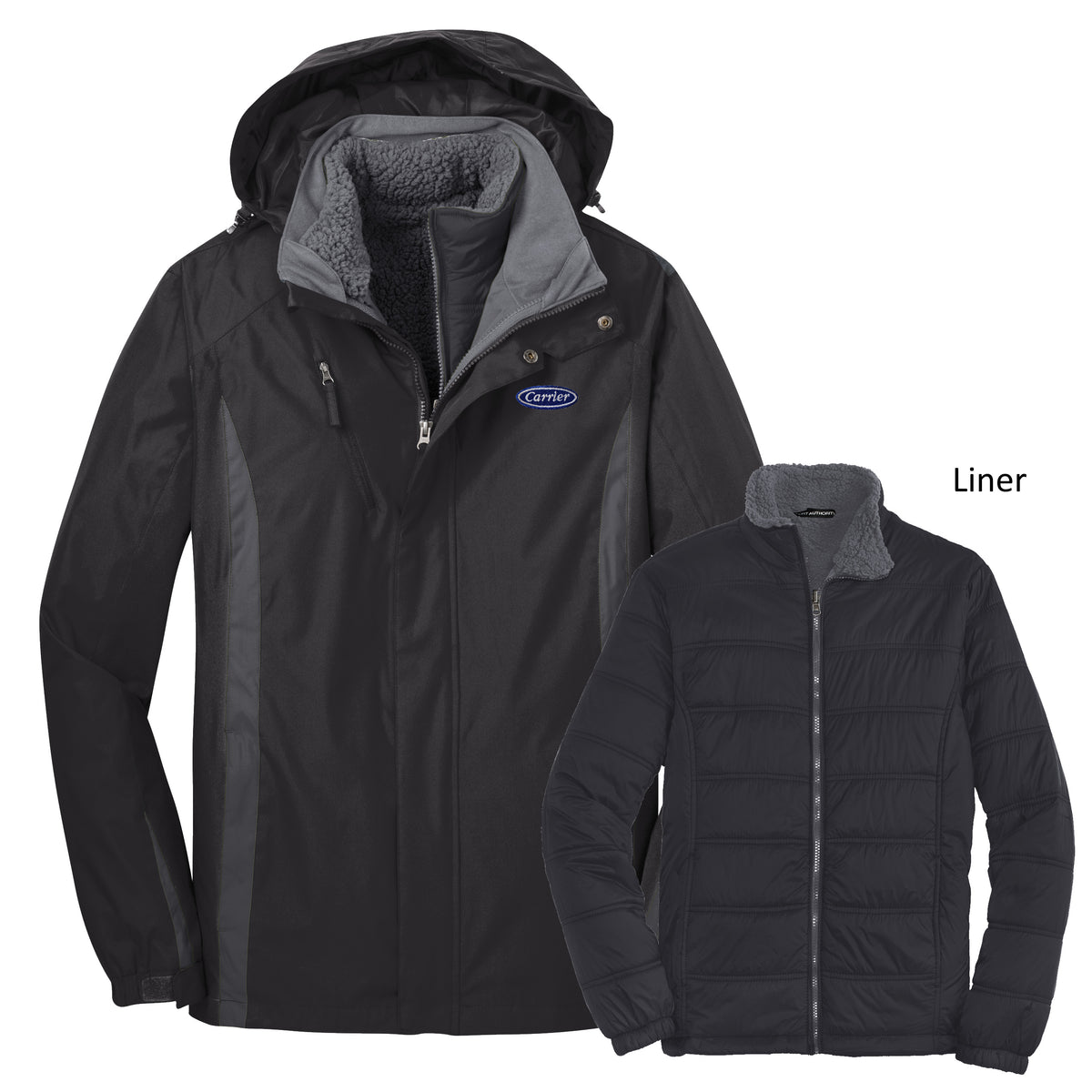 C1401M Port Authority Mens Colorblock 3-in-1 Jacket