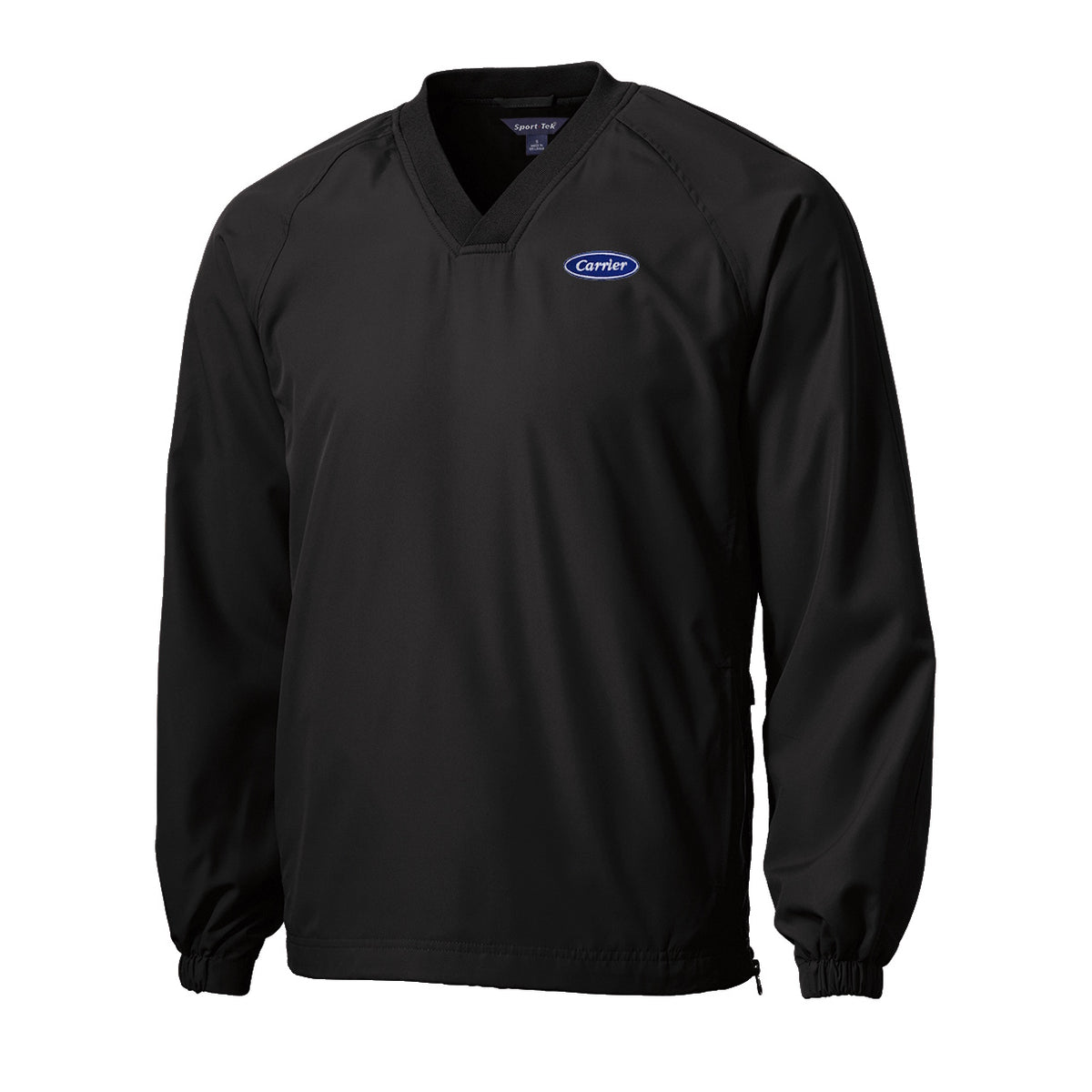 C1411M Sport-Tek Mens V-Neck Raglan Wind Shirt
