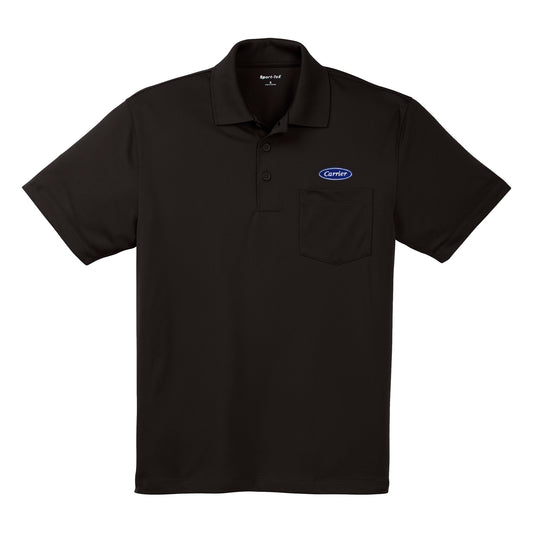 C1421 Sport-Tek Mens Micropique Sport-Wick Pocket Polo