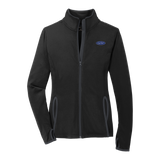 C1666W Ladies Stretch Contrast Full Zip Jacket