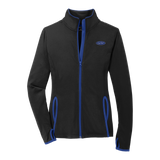 C1666W Ladies Stretch Contrast Full Zip Jacket