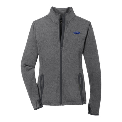 C1666W Sport-Tek Ladies Stretch Contrast Full Zip Jacket