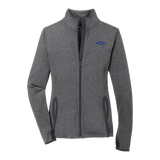 C1666W Ladies Stretch Contrast Full Zip Jacket