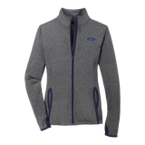 C1666W Ladies Stretch Contrast Full Zip Jacket