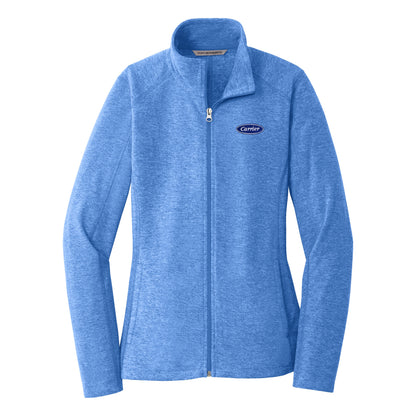 C1731W Port Authority Ladies Heather Microfleece Full-Zip Jacket