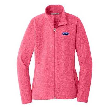 C1731W Port Authority Ladies Heather Microfleece Full-Zip Jacket
