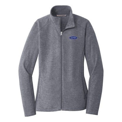 C1731W Port Authority Ladies Heather Microfleece Full-Zip Jacket