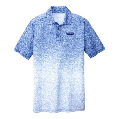 C1910 Sport-Tek Mens Ombre Heather Polo