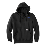 C1967 Mens Paxton Hooded 1/4 Zip Sweatshirt