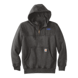 C1967 Mens Paxton Hooded 1/4 Zip Sweatshirt