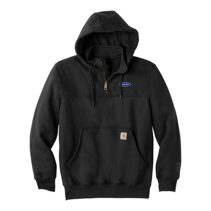 C1967 Carhartt Mens Paxton Hooded 1/4 Zip Sweatshirt