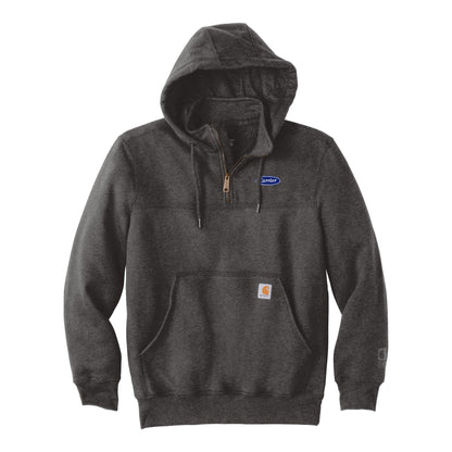 C1967 Carhartt Mens Paxton Hooded 1/4 Zip Sweatshirt
