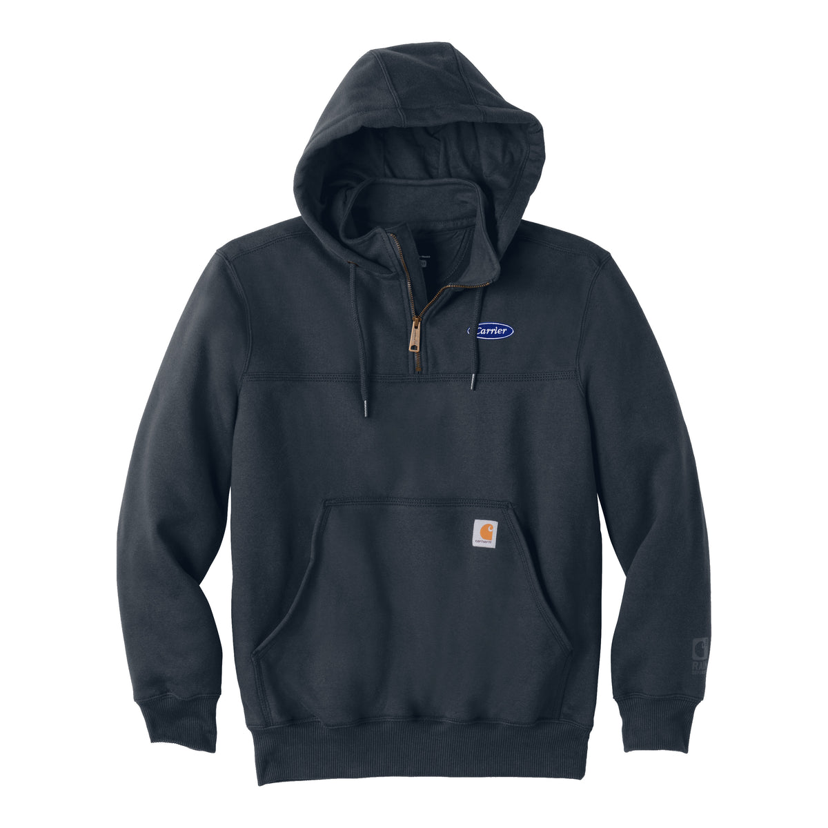 C1967 Carhartt Mens Paxton Hooded 1/4 Zip Sweatshirt