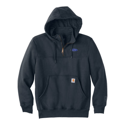 C1967 Carhartt Mens Paxton Hooded 1/4 Zip Sweatshirt