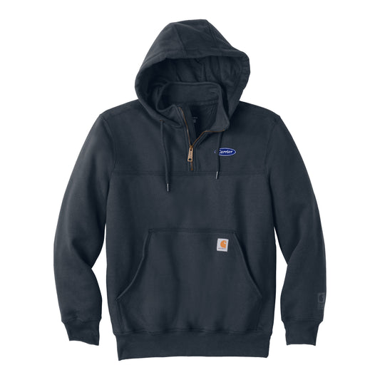 C1967 Carhartt Mens Paxton Hooded 1/4 Zip Sweatshirt