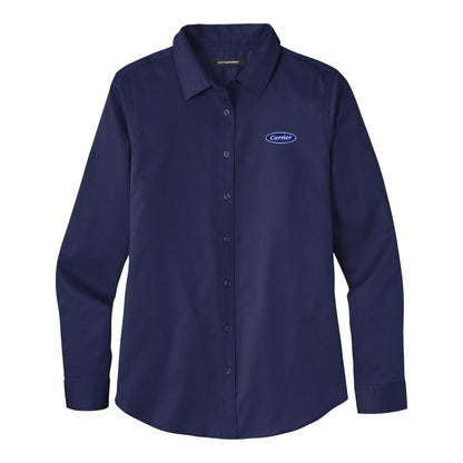 C2119W Port Authority Ladies Long Sleeve SuperPro React Twill Shirt