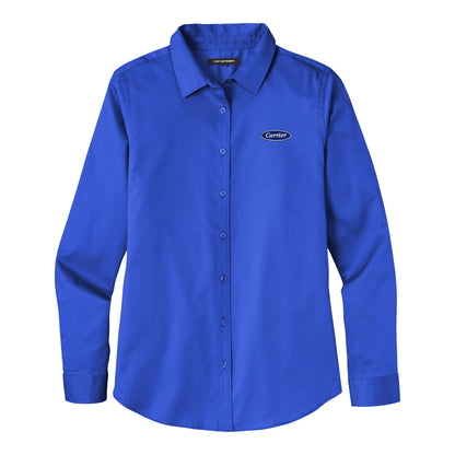 C2119W Port Authority Ladies Long Sleeve SuperPro React Twill Shirt