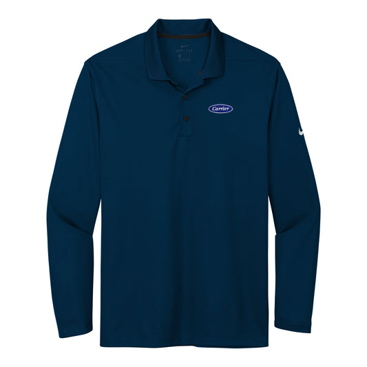 C2205M Nike Mens Dri-Fit Micro Pique 2.0 Long Sleeve Polo
