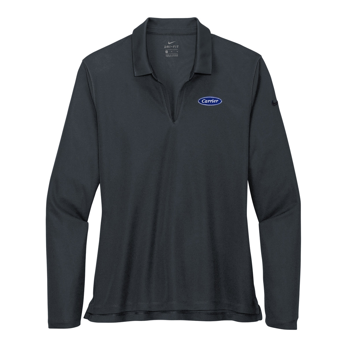 C2205W Nike Ladies Dri-Fit Micro Pique 2.0 Long Sleeve Polo