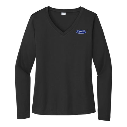 C2246W Sport-Tek Ladies Long Sleeve V-Neck Competitor Tee