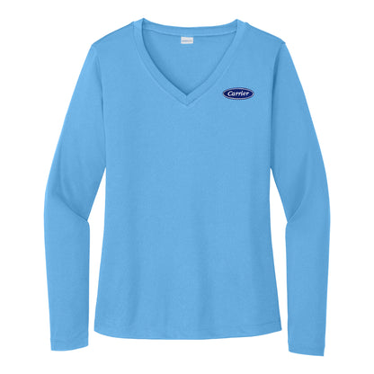 C2246W Sport-Tek Ladies Long Sleeve V-Neck Competitor Tee