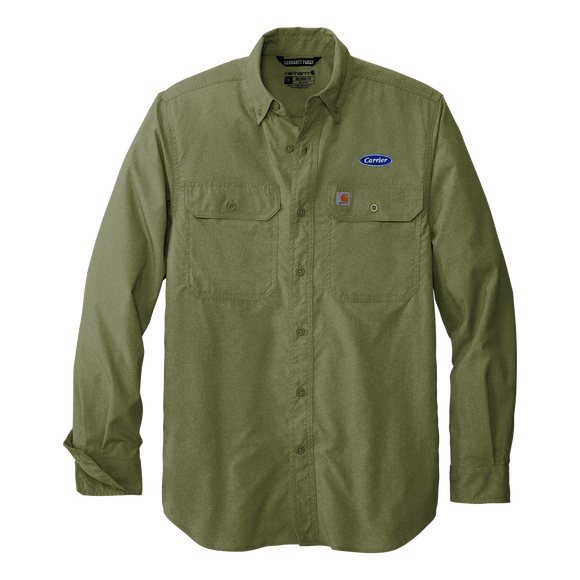 C2305 Mens Force Solid Long Sleeve Shirt