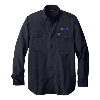 C2305 Carhartt Mens Force Solid Long Sleeve Shirt