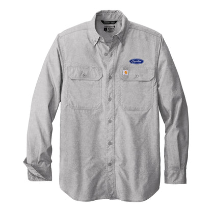 C2305 Carhartt Mens Force Solid Long Sleeve Shirt