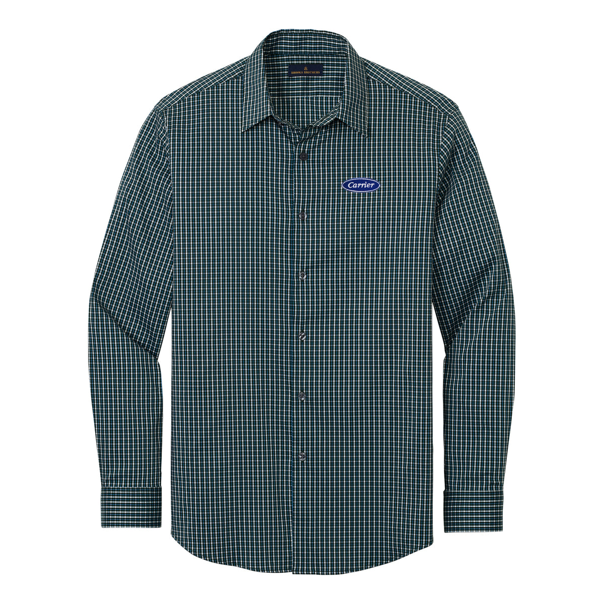 C2308 Brooks Brothers Mens Tech Stretch Patterned Shirt