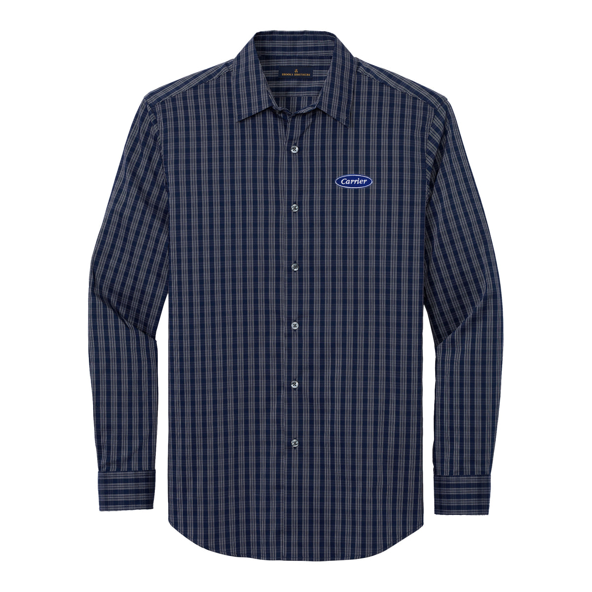 C2308 Brooks Brothers Mens Tech Stretch Patterned Shirt