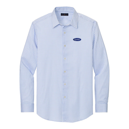 C2308 Brooks Brothers Mens Tech Stretch Patterned Shirt