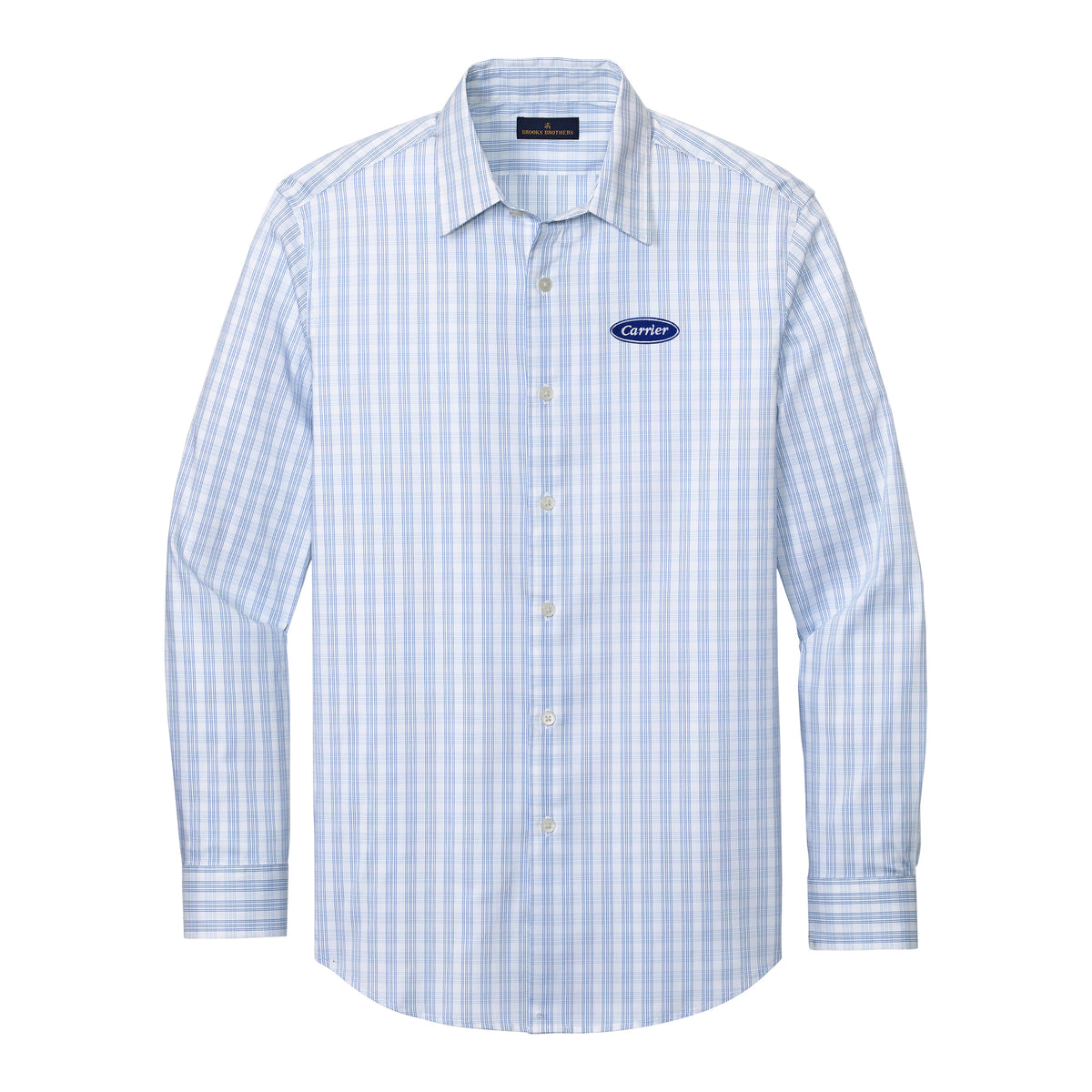 C2308 Brooks Brothers Mens Tech Stretch Patterned Shirt