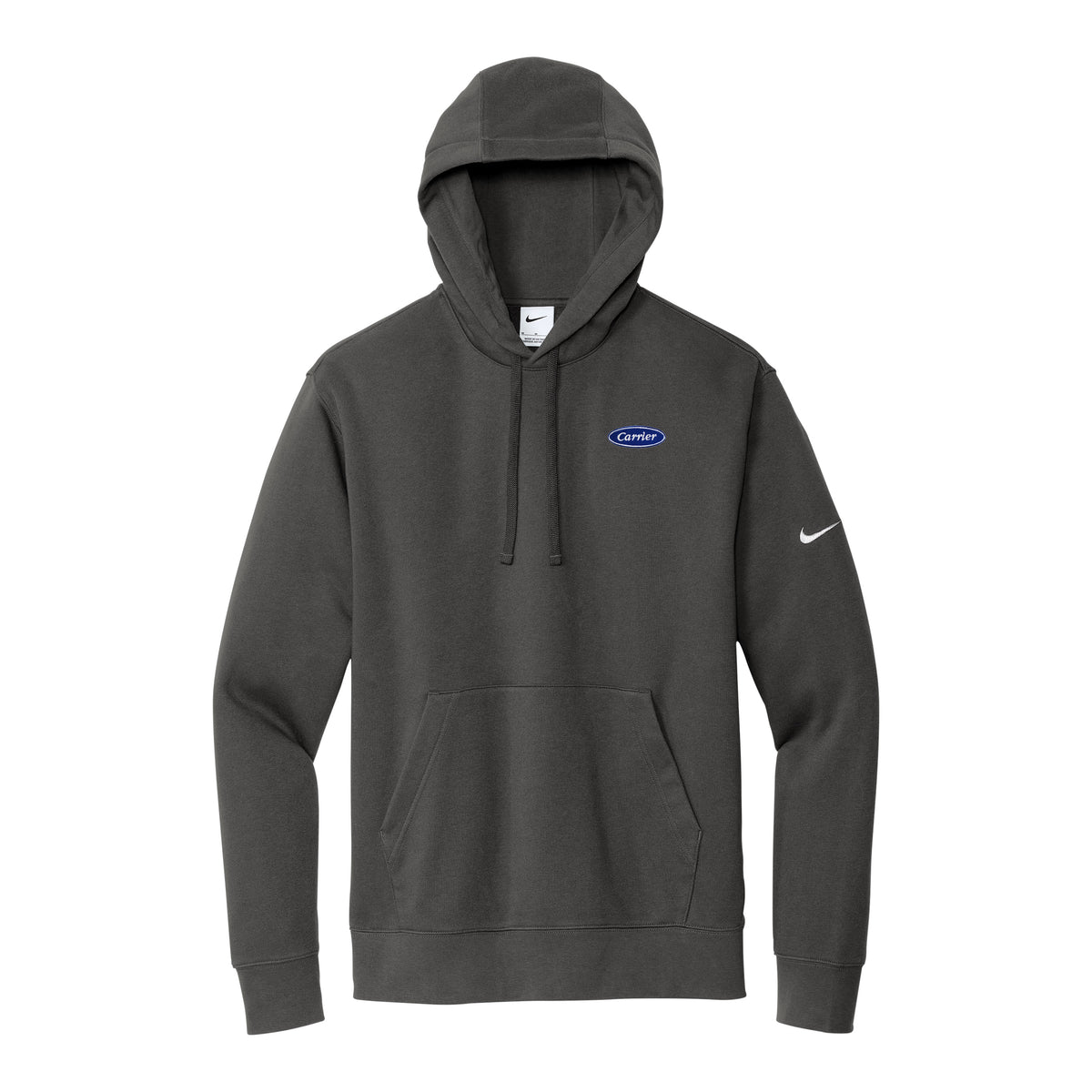 C2344 Nike Mens Club Fleece Sleeve Swoosh Pullover Hoodie