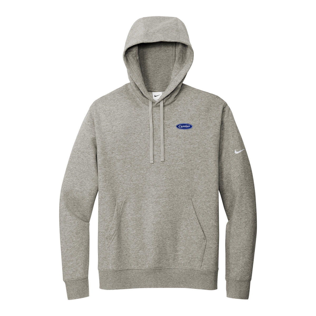 C2344 Nike Mens Club Fleece Sleeve Swoosh Pullover Hoodie