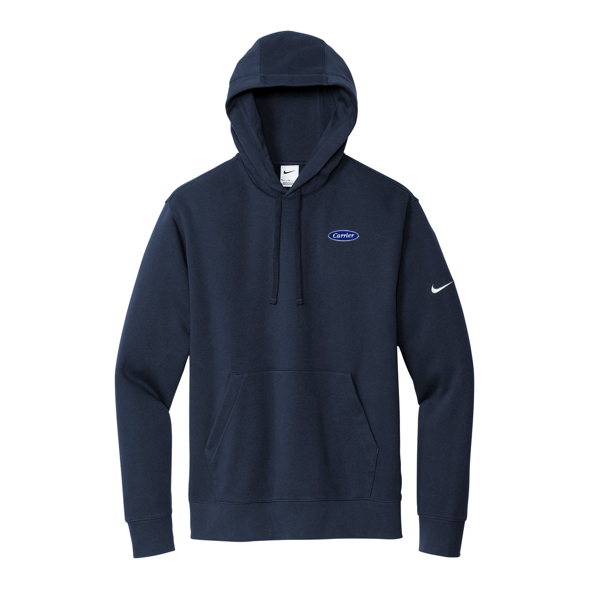 C2344 Nike Mens Club Fleece Sleeve Swoosh Pullover Hoodie